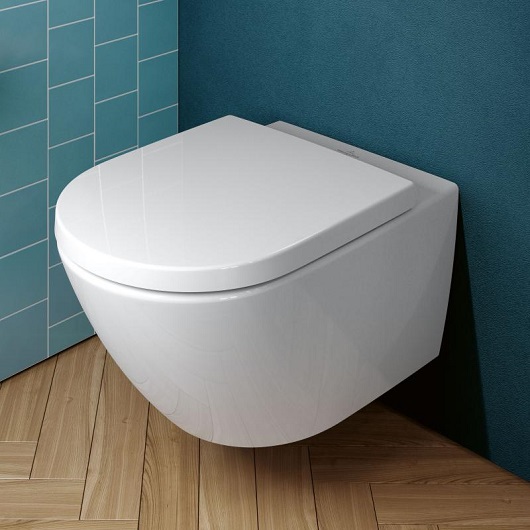 унитаз villeroy & boch subway 3.0 4670t0t2 подвесной, безободковый twistflush, без крышки сидения, альпийский белый с antibac