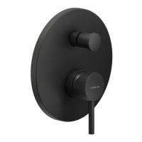 Смеситель для ванны Nobili Live LV00100/EBM Velvet black