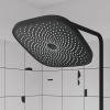 душевая система iddis spahome sphbltki06 260 мм, с термостатом, черный матовый
