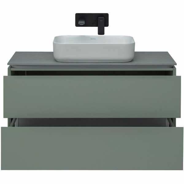 тумба под раковину allen brau infinity 100 1.21003.cgm подвесная олива матовая