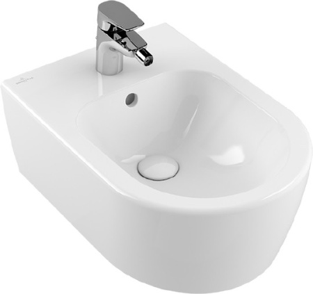 биде подвесное villeroy & boch avento 54050001 alpin