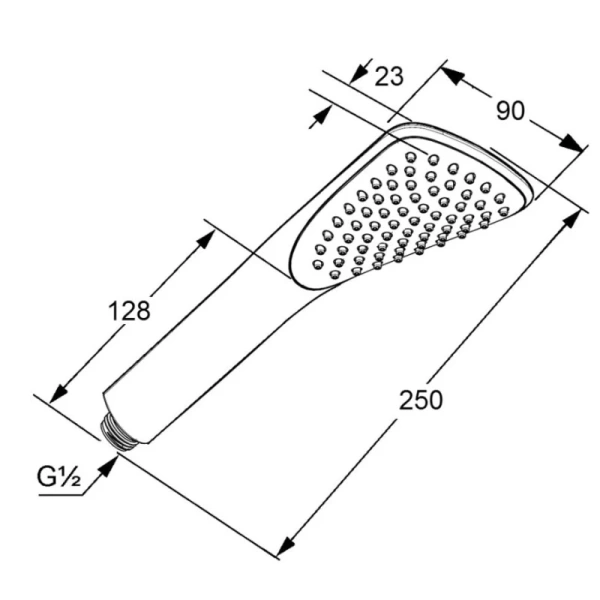 душевая лейка kludi fizz 1s 676000500