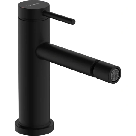 Смеситель для биде Hansgrohe Tecturis S 73201670 с донным клапаном, черный матовый