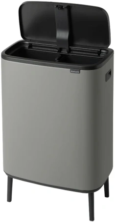 мусорное ведро brabantia bo hi 130663 30 + 30л