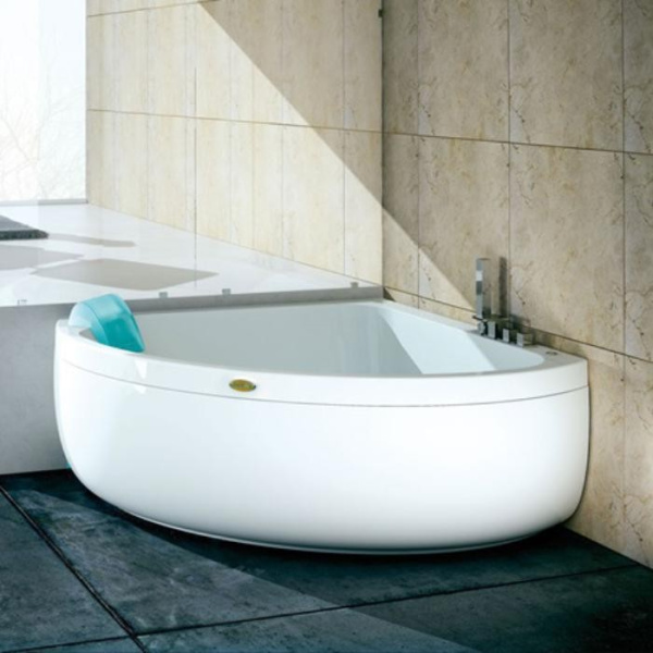 Акриловая ванна Jacuzzi Aquasoul Corner AQU40010441 130х130 см, с гидромассажем