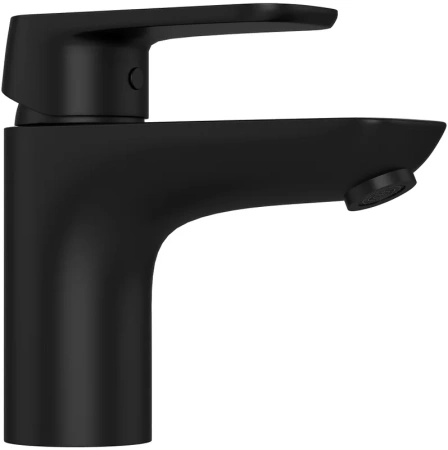 смеситель для раковины kludi pure&style 400283975 черный матовый