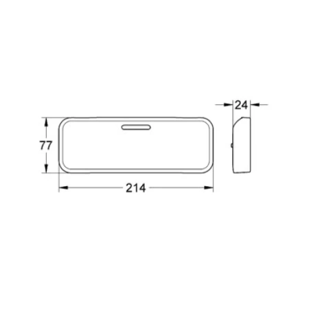 grohe eurostyle cosmopolitan 18383002 пластиковая полочка для 33 590 002