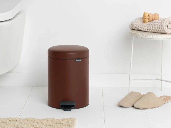 Мусорное ведро Brabantia NewIcon 208546 5 л, коричневое