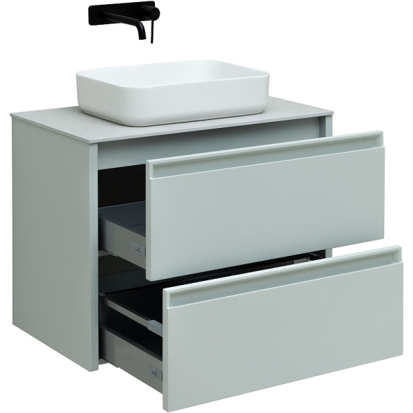 тумба под раковину allen brau fantasy 80 1.11001.pwm подвесная папирус матовый