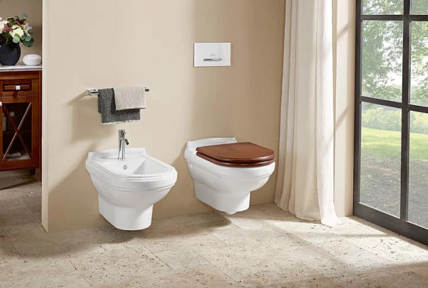 унитаз подвесной villeroy&boch hommage 6661b0r1 без сиденья, ceramicplus, цвет альпийский белый