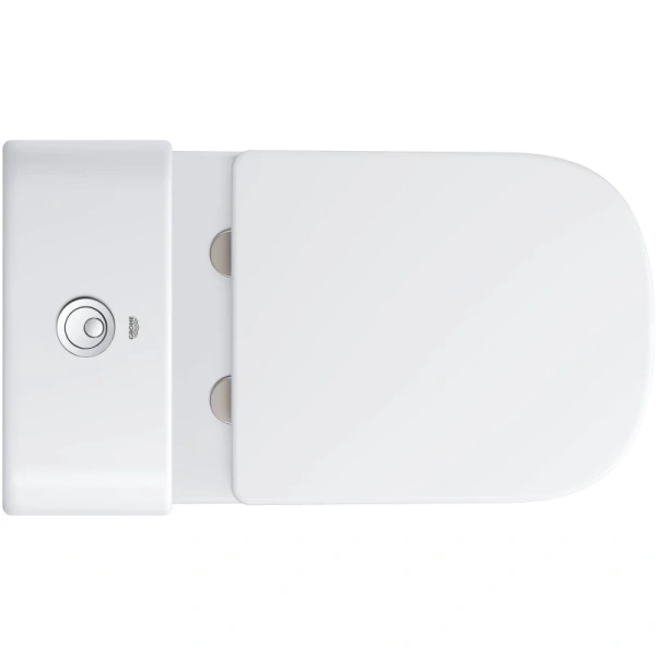 чаша напольного безободкового унитаза grohe euro ceramic 3933800h