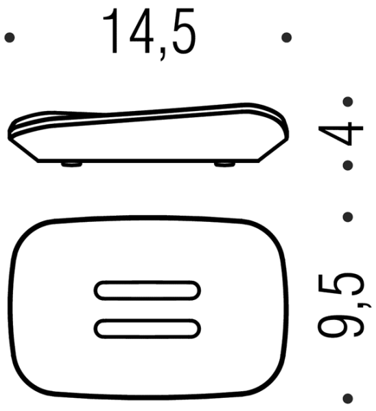 Мыльница Colombo Design Alize B2540