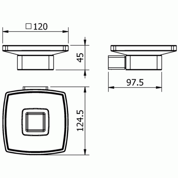 Мыльница Langberger Vico 11315A