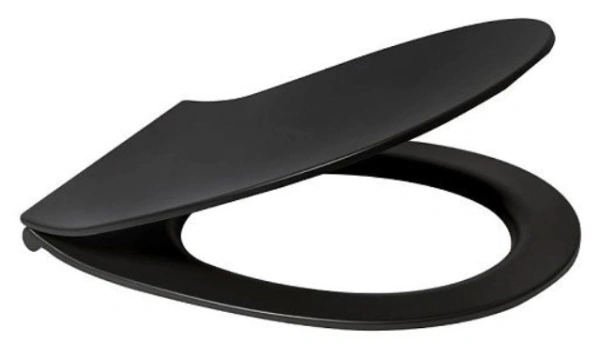 унитаз подвесной allen brau reality 4.32006.31 безободковый, без сиденья, черный матовый