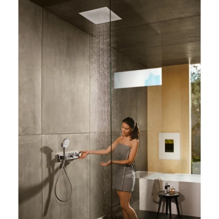 термостат для 2 потребителей hansgrohe rainselect 15355000