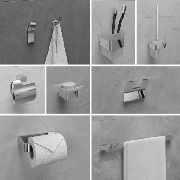 Мыльница Lemark Smooth line 9741016 хром