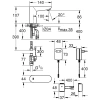 инфракрасная электроника для раковины без смешивания grohe euroeco cosmopolitan e 36409000