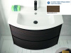 Тумба под раковину Berloni Bagno Way Round WARBS2CKD4C 1430 100x48 см, с 2-мя ящиками (WAR0003), цвет ROVERE COTTO