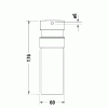 дозатор для жидкого мыла duravit starck t 0099354600