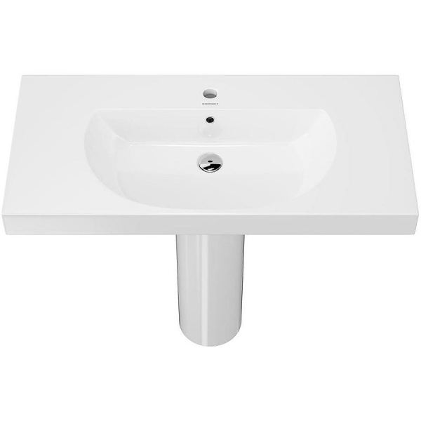 раковина kerama marazzi buongiorno 100 bg.wb.100 белая глянцевая