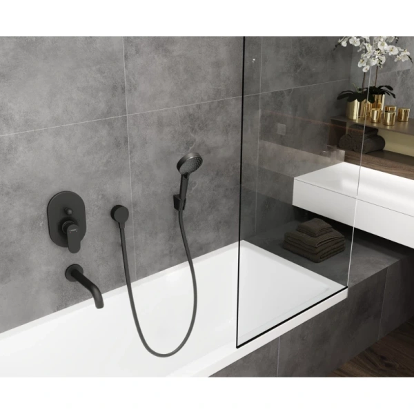 излив для ванны 204 мм hansgrohe vernis blend 71420670