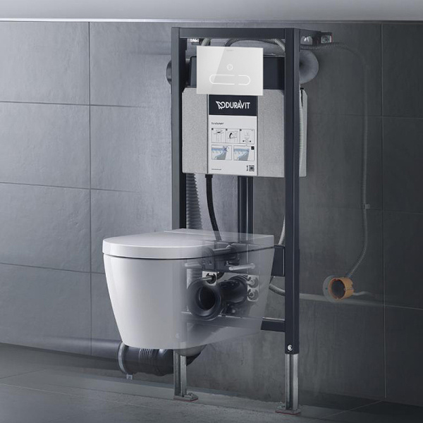 клавиша смыва duravit durasystem wd5003012000 белая