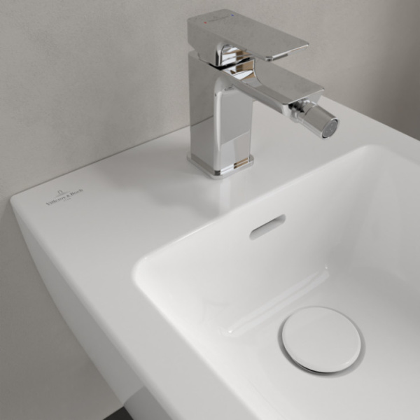 биде подвесное villeroy & boch subway 3.0 447000r1 покрытие ceramicplus, цвет альпийский белый