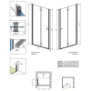 душевая дверь radaway eos dwb 90 left 137803-01-01l прозрачное