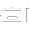 кнопка для инсталляции ideal standard oleas™ m4 r0126ac