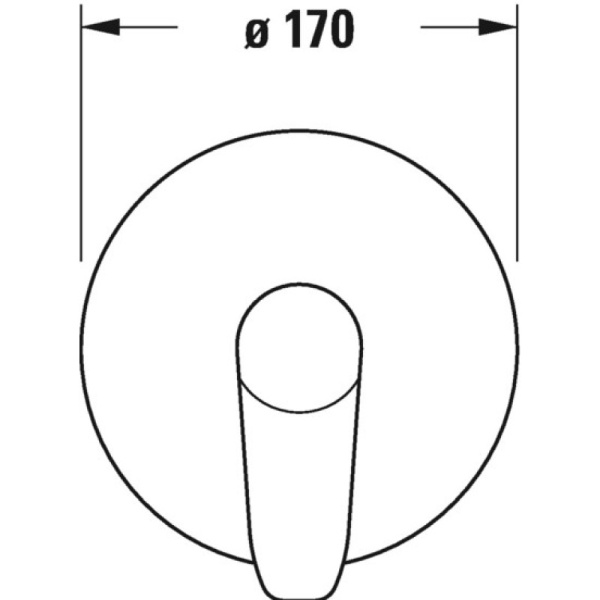 смеситель для душа duravit b14210010010 цвет хром