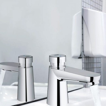 кран для одного типа воды grohe euroeco cosmopolitan t 36265000 цвет хром