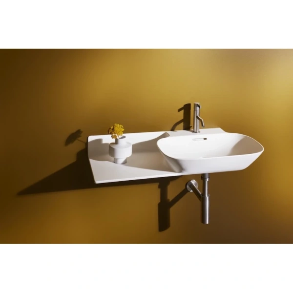 раковина подвесная/полувстраиваемая laufen ino 90 8.1330 чаша справа