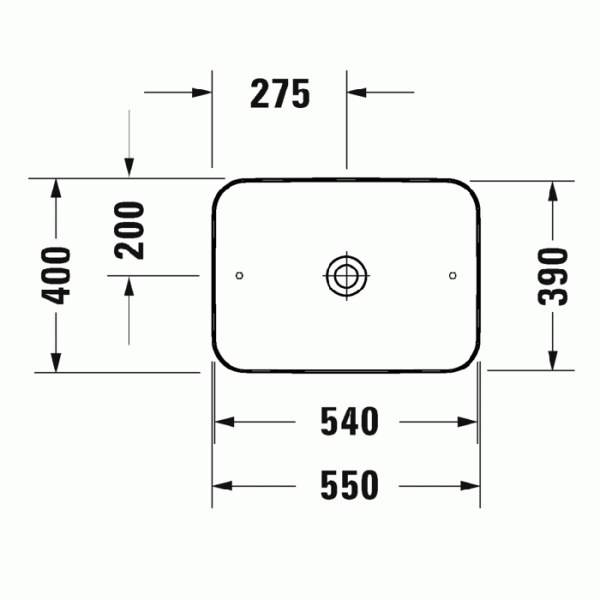 накладная раковина в ванную duravit cape cod 2347550000