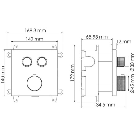 термостат для ванны wasserkraft asphe 7748 thermo