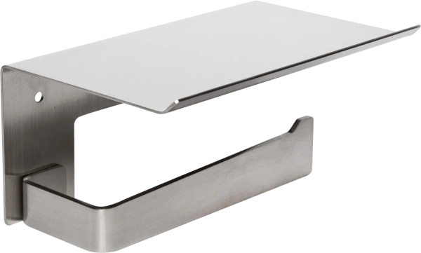 Держатель туалетной бумаги Mediclinics Aura AI2003C с полкой для телефона, bright finish