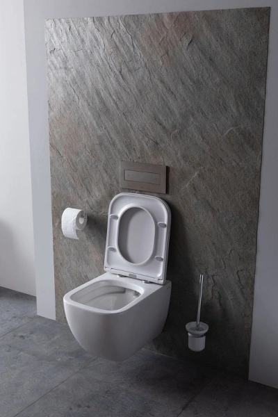 унитаз подвесной allen brau infinity 4.21004.20 безободковый, без сиденья, цвет белый