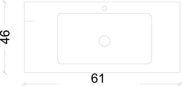 раковина boheme armadi art vallessi 60 838-060-w цвет белый