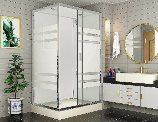 душевая кабина esbano ese-108ckr 100x80 eske108ckr без гидромассажа