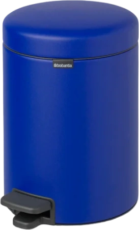 мусорное ведро brabantia newicon 206849 5 л, синее