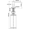 дозатор для моющего средства wasserkraft k-1299