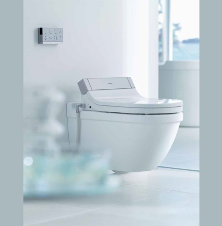 сиденье для унитаза duravit starck sensowash 610001 00 2 00 0300 с микролифтом функция биде