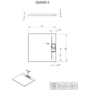 душевой поддон из литьевого мрамора 90x90 см radaway giaros c mkgc9090-03