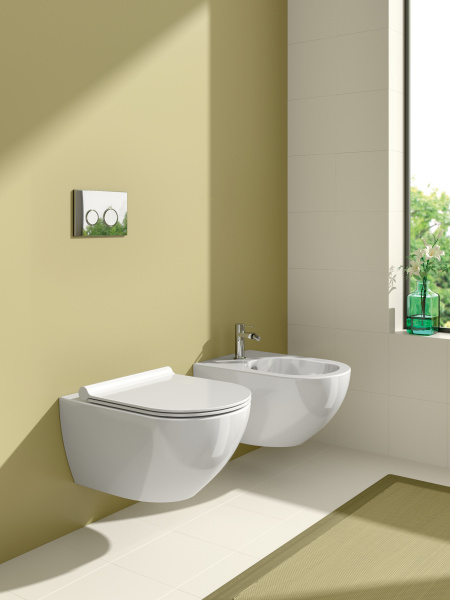 биде catalano sfera 1bsf5400 подвесное, с 1 отв., 54x35 см, белый