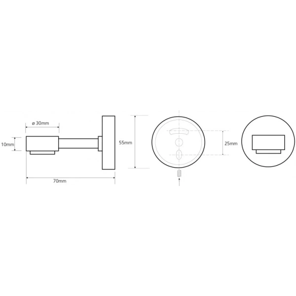 Мыльница Bemeta Omega 104108202