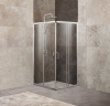 Душевой уголок BelBagno Unique 90×90 UNIQUE-A-2-75/90-C-Cr профиль хром, стекло прозрачное