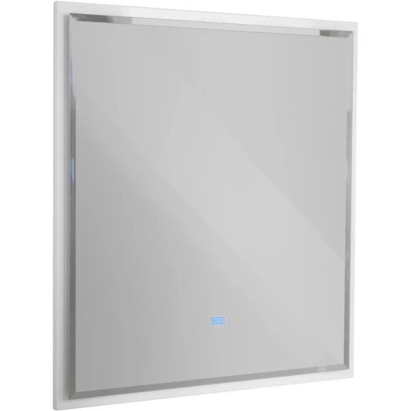 зеркало cezares interni 100 czr-spc-int-1000-900-led-tch-warm-bl с подсветкой bianco lucido с сенсорным выключателем и подогревом