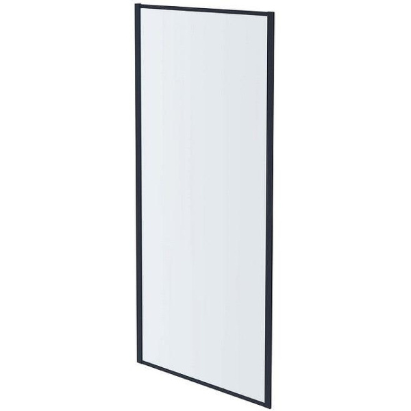 душевая стенка aquatek 100 aq ari wa 10020gm профиль оружейная сталь стекло прозрачное