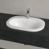 раковина встраиваемая villeroy & boch o novo 4161 56 01 alpin