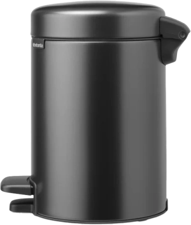 мусорное ведро brabantia newicon 233449 3 л, серое