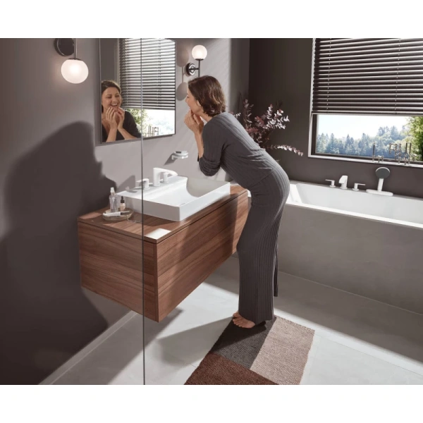 смеситель на борт ванны hansgrohe vivenis 75444700